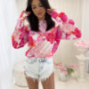 Bluza w kwiaty Burn - obrazek 3