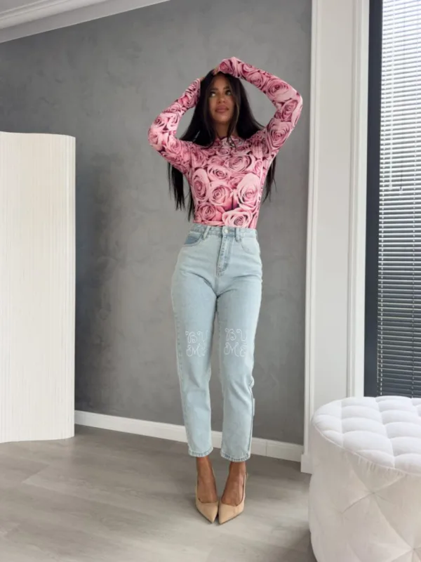 Jeansy MOM FIT By Me - obrazek 6