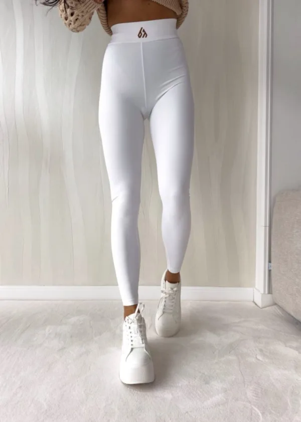 Legginsy GYM ecru