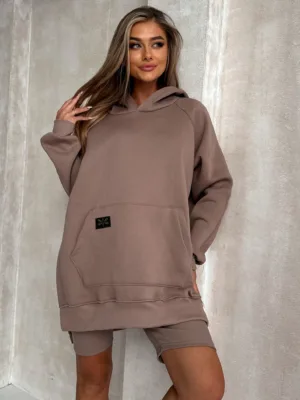 Bluza z kapturem mokka the still