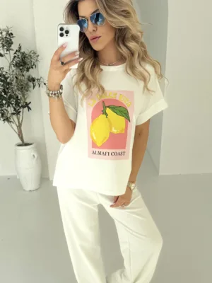 T-shirt w cytrynki MMK