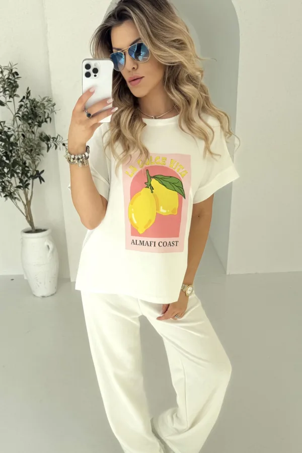 T-shirt w cytrynki MMK