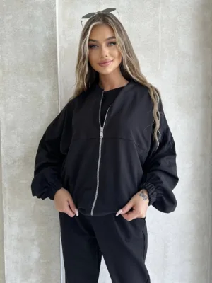 Bluza bomberka czarna The Still