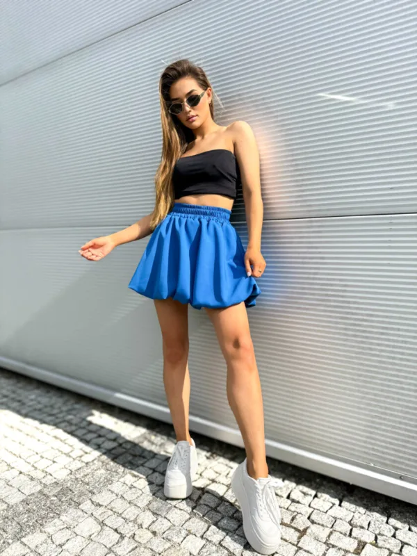 Spódnica bombka chabrowa Lisa