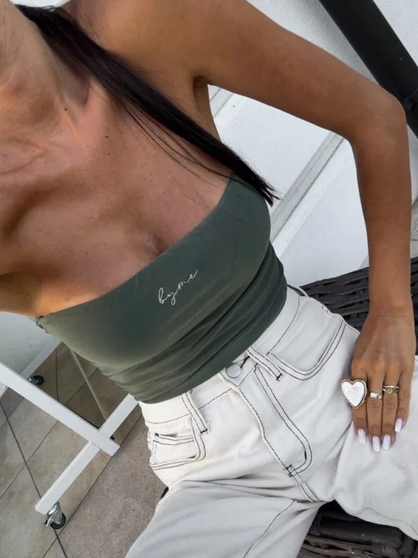 Top By Me khaki Maven - obrazek 3